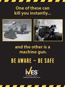 Safety Poster - Excavator image