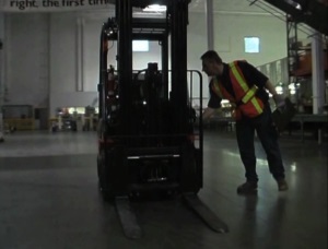 Point of View Counterbalanced Forklift STREAMING 1