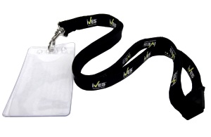 Neck Lanyard with Vertical ID Holder