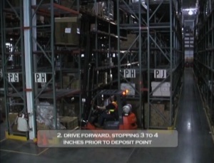 Point of View Counterbalanced Forklift STREAMING 4